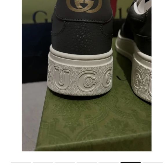 Men Gucci sneaker, color gray and blue - Picture 1 of 6